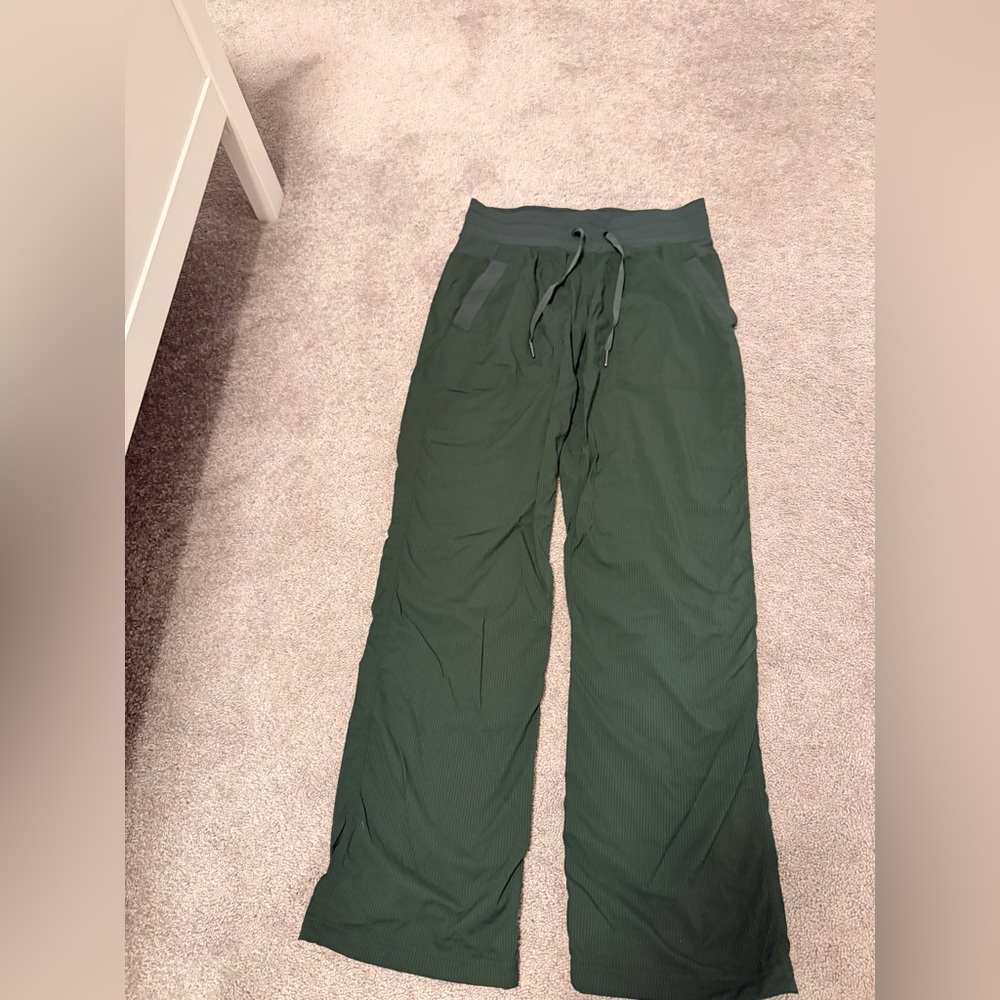 Lululemon Athletica Forest Green Lounge Pants